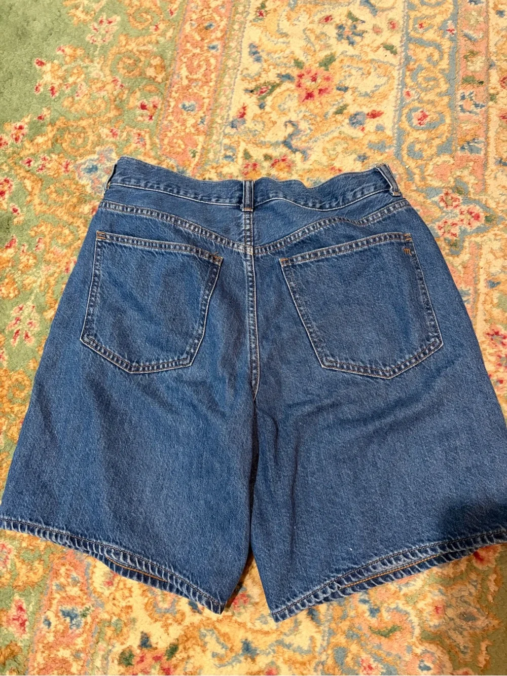 Madewell Blue Denim Bermuda Shorts — Classic 1997
